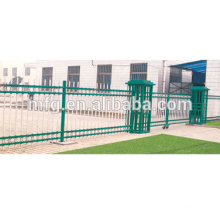 backyard fence/galvanized steel fence posts/cast iron fence plastic spray